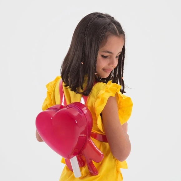 Mini Melissa Bag Jelly Pop Melting Heart Pink - Picture 3 of 7